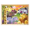 Animals & Nature Puzzles>Melissa & Doug African Plains Wooden Jigsaw Puzzle - 24 Pieces