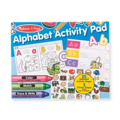 Activity Books>Melissa & Doug Alphabet Activity Sticker Pad