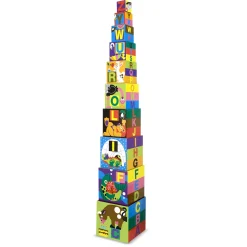 Blocks & Stacking>Melissa & Doug Alphabet Nesting and Stacking Blocks