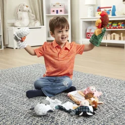 Plush>Melissa & Doug Barn Buddies Hand Puppets (6 Pc)