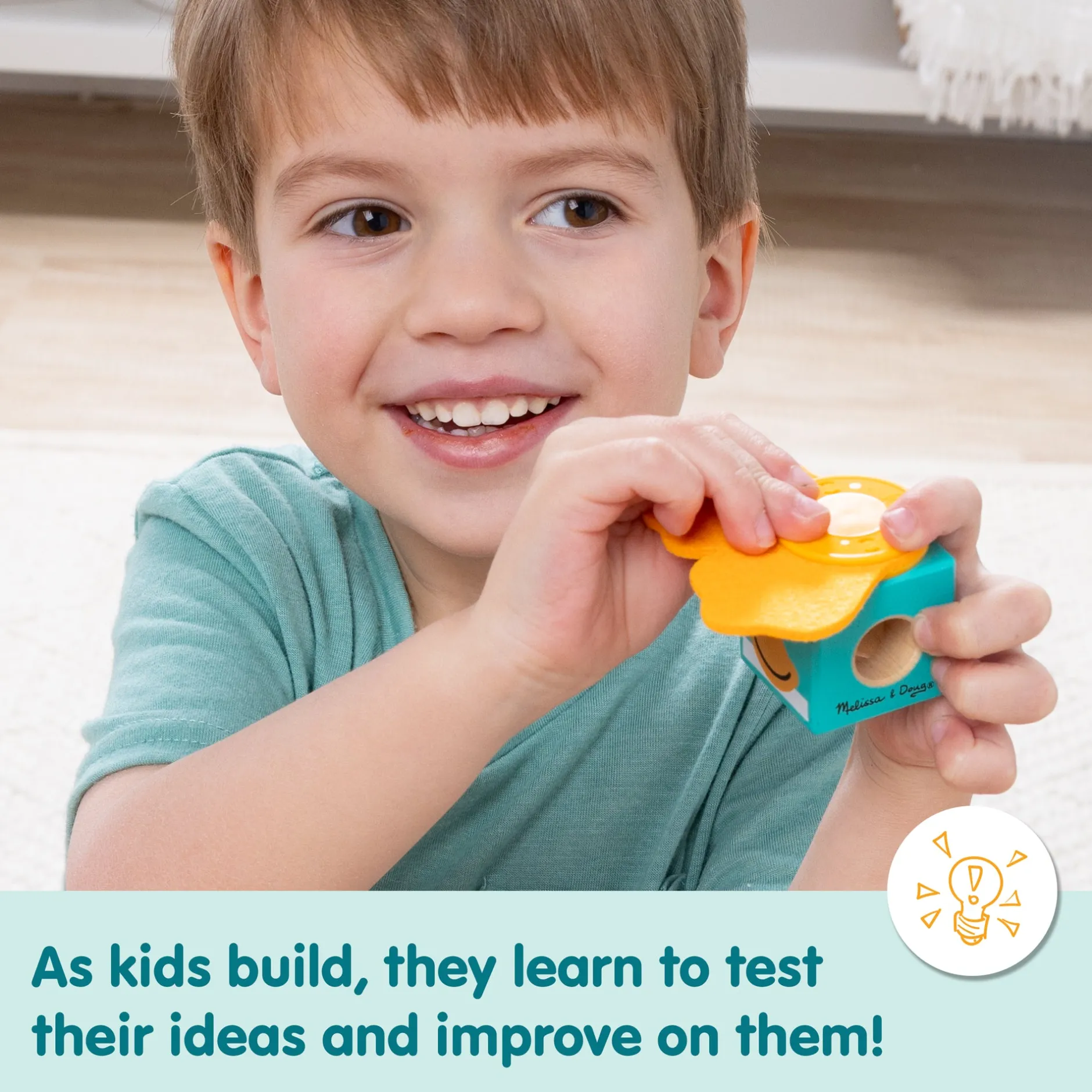 Colors & Shapes>Melissa & Doug Blockables™ Farm Friends Play Set