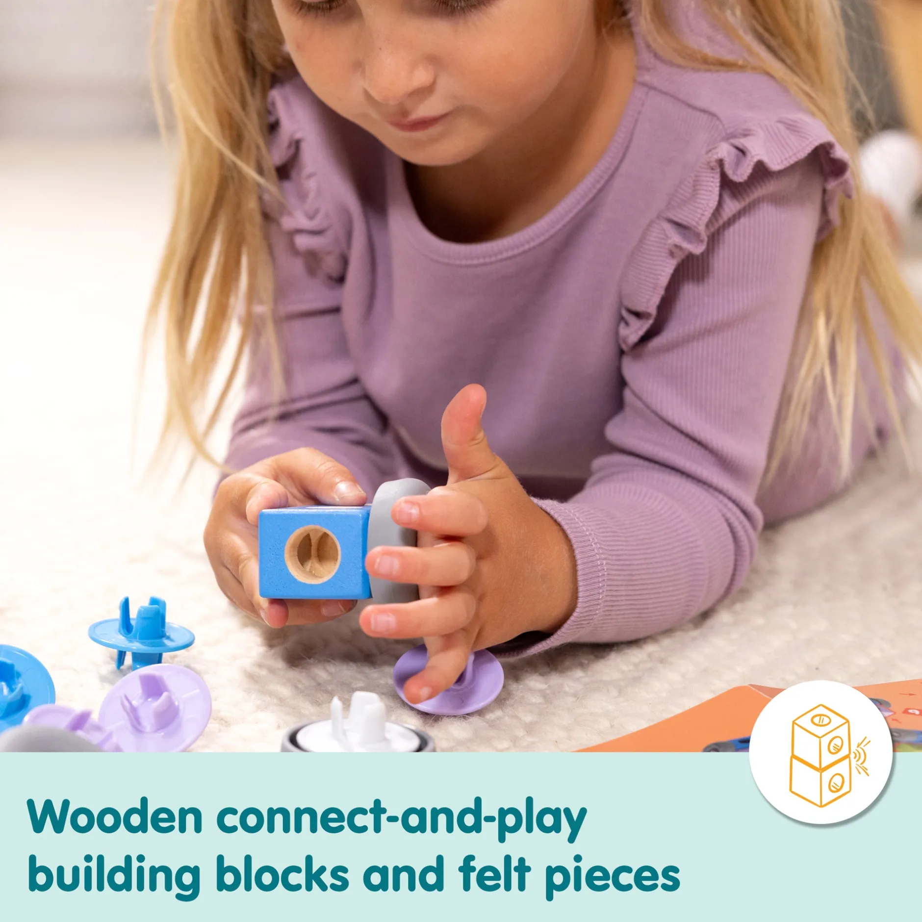 Colors & Shapes>Melissa & Doug Blockables™ Town Play Set