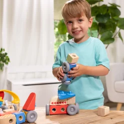 Colors & Shapes>Melissa & Doug Blockables™ Vehicles Play Set