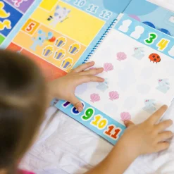 Stickers & Sticker Books>Melissa & Doug Blue's Clues & You! Restickable Stickers - Numbers & Letters