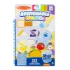 Stickers & Sticker Books>Melissa & Doug Blue's Clues & You! Restickable Stickers - Shapes & Colors