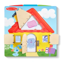 Motor Skills>Melissa & Doug Blue's Clues & You! Wooden Lift-the-Flap Activity Board
