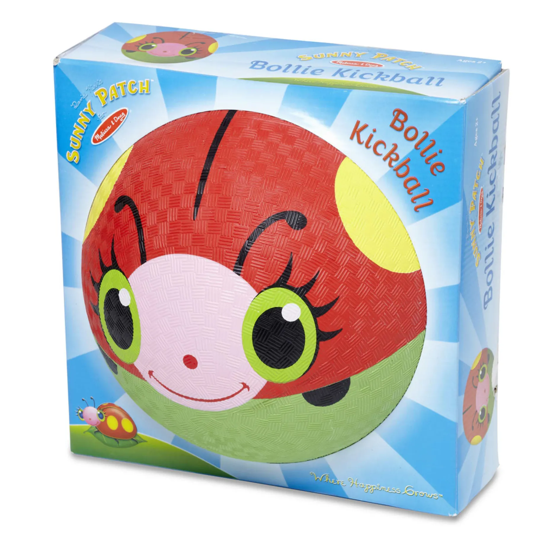 Outdoor Toys>Melissa & Doug Bollie Ladybug Kickball