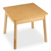 Furniture>Melissa & Doug Child’s Wooden Square Table
