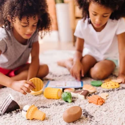 Play Food & Play Sets>Melissa & Doug Combine and Dine Dinners - 18-piece set