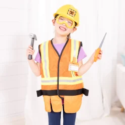 Dress Up>Melissa & Doug Construction Worker Costume Role Play Set