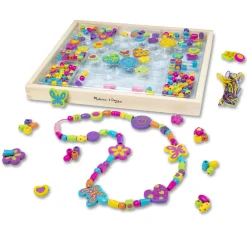 Craft & Stamp Kits>Melissa & Doug Created by Me! Bead Bouquet Wooden Bead Kit