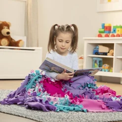 Craft & Stamp Kits>Melissa & Doug Created by Me! Flower Fleece Quilt