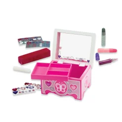 Craft & Stamp Kits>Melissa & Doug Created by Me! Jewelry Box Wooden Craft Kit