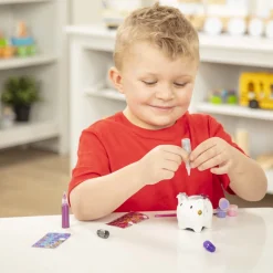 Craft & Stamp Kits>Melissa & Doug Created by Me! Piggy Bank Craft Kit