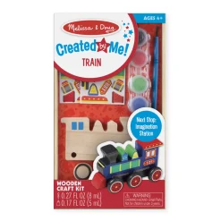 Craft & Stamp Kits>Melissa & Doug Created by Me! Train Wooden Craft Kit