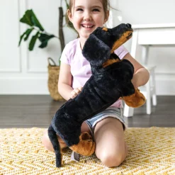 Plush>Melissa & Doug Dachshund Dog Giant Stuffed Animal