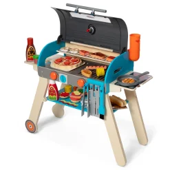 Play Food & Play Sets>Melissa & Doug Deluxe Grill & Pizza Oven Play Set