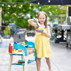 Play Food & Play Sets>Melissa & Doug Deluxe Grill & Pizza Oven Play Set
