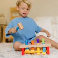 Colors & Shapes>Melissa & Doug Deluxe Pounding Bench