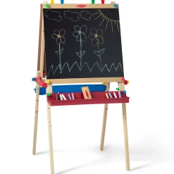 Easels & Art Supplies>Melissa & Doug Deluxe Wooden Standing Art Easel
