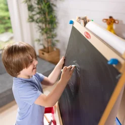 Easels & Art Supplies>Melissa & Doug Deluxe Wooden Standing Art Easel