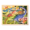 Animals & Nature Puzzles>Melissa & Doug Dinosaur Wooden Jigsaw Puzzle - 24 Pieces