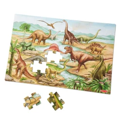 Animals & Nature Puzzles>Melissa & Doug Dinosaurs Floor Puzzle - 48 Pieces