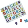 Alphabet & Counting Puzzles>Melissa & Doug Disney Classics Wooden Alphabet Peg Puzzle