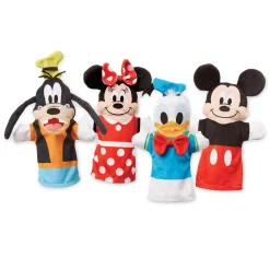 Plush>Melissa & Doug Disney Mickey Mouse & Friends Soft & Cuddly Hand Puppets