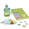 Dolls & Dollhouses|Play Food & Play Sets>Melissa & Doug Disney Princess Tiana Wooden Magnetic Dress-Up Play Set