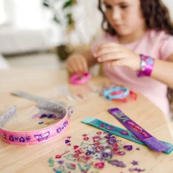 Craft & Stamp Kits>Melissa & Doug DYO Accessories Bundle - Bracelets, Headbands and Bangles