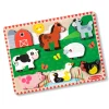 Animals & Nature Puzzles>Melissa & Doug Farm Animals Chunky Puzzle - 8 Pieces