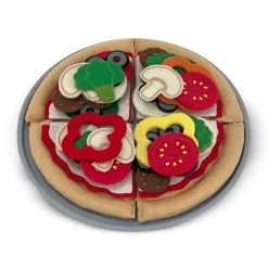 Play Food & Play Sets>Melissa & Doug Felt Play Food - Pizza Set