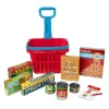 Play Food & Play Sets>Melissa & Doug Fill & Roll Grocery Basket Play Set