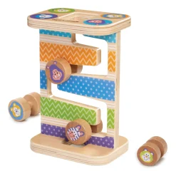 Motor Skills>Melissa & Doug First Play Wooden Safari Zig-Zag Tower