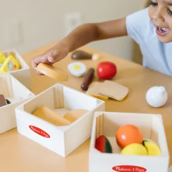 Play Food & Play Sets>Melissa & Doug Food Groups - Wooden Play Food