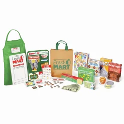 Dress Up|Play Food & Play Sets>Melissa & Doug Fresh Mart Grocery Store Companion Collection