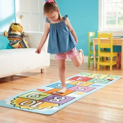 Alphabet & Counting>Melissa & Doug Hop & Count Hopscotch Rug