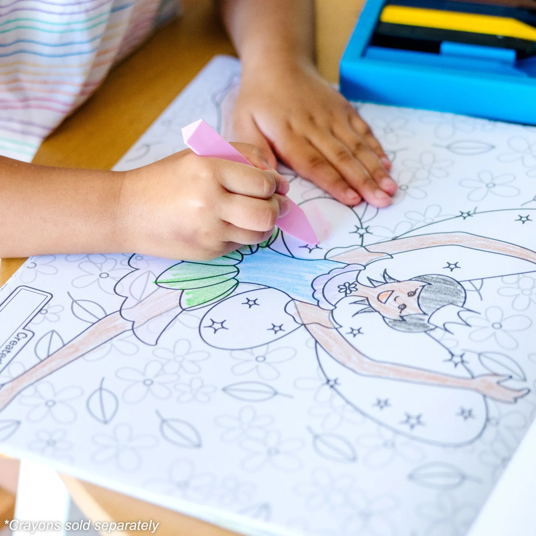 Activity Books>Melissa & Doug Jumbo Coloring Pad - Princess & Fairy
