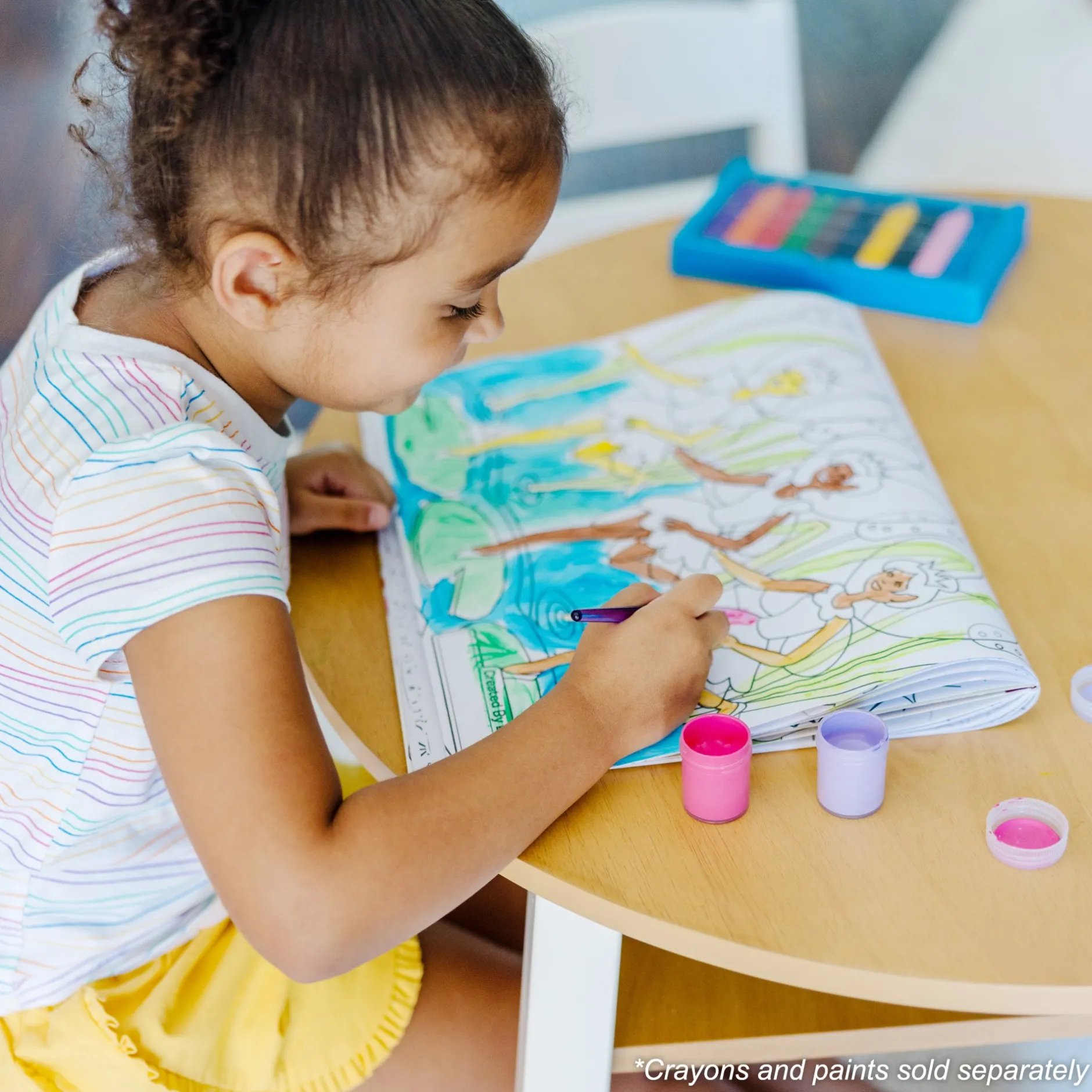 Activity Books>Melissa & Doug Jumbo 50-Page Kids' Coloring Pad - Horses, Hearts, Flowers, and More