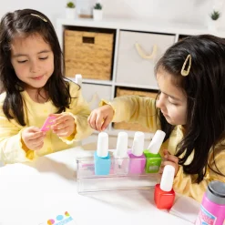 Play Food & Play Sets>Melissa & Doug Love Your Look Pretend Nail Care Play Set (Mess-Free - No Real Cosmetics)
