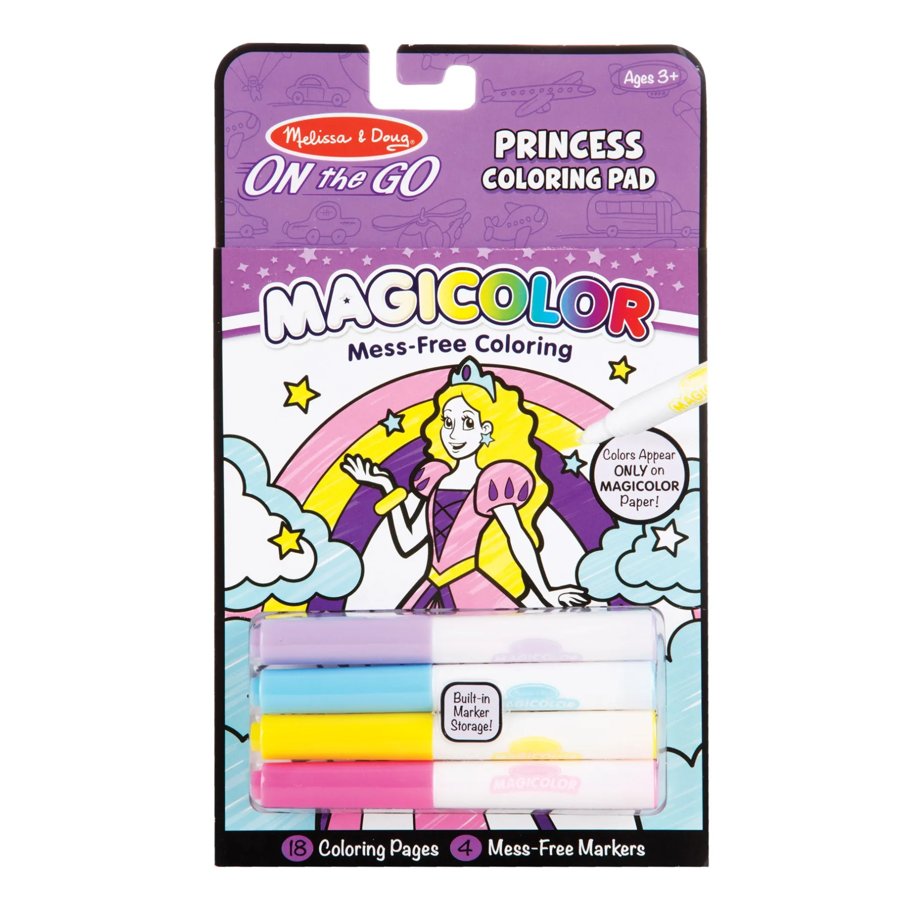 Activity Books>Melissa & Doug Magicolor Coloring Pad - Princess
