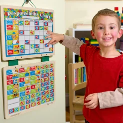 Alphabet & Counting>Melissa & Doug Magnetic Responsibility Chart