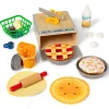 Play Food & Play Sets>Melissa & Doug Make & Bake Pies Play Set
