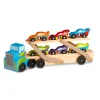 Vehicles & Trains|Motor Skills>Melissa & Doug Mega Race Car Carrier
