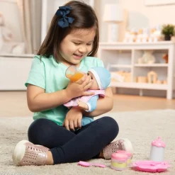 Dolls & Dollhouses>Melissa & Doug Mine to Love - Baby Food & Bottle Set