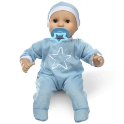 Dolls & Dollhouses>Melissa & Doug Mine to Love Jordan 12-Inch Baby Doll