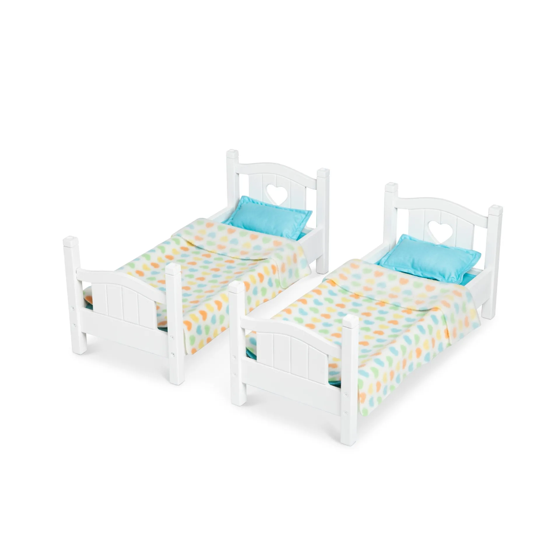 Dolls & Dollhouses>Melissa & Doug Mine to Love Play Bunk Bed
