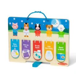 Colors & Shapes>Melissa & Doug My Daily Routines Chart
