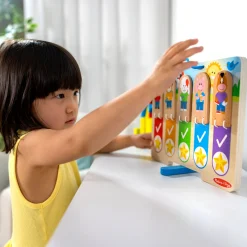 Colors & Shapes>Melissa & Doug My Daily Routines Chart